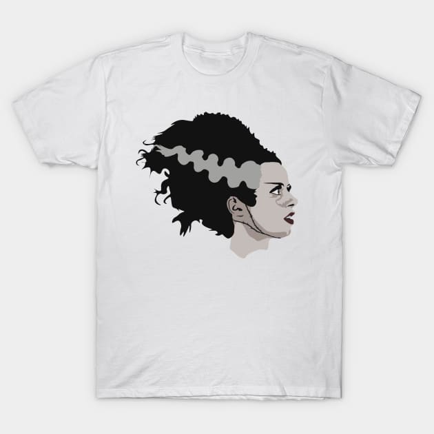 Bride of Frankenstein T-Shirt by FutureSpaceDesigns